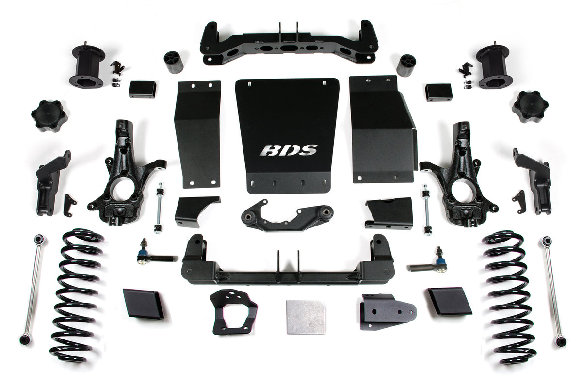 6 Inch Lift Kit | Chevy/GMC Suburban, Tahoe, Yukon/XL 1500 (15-19) 4WD | Magneride Equipped - BDS Suspension BDS751H