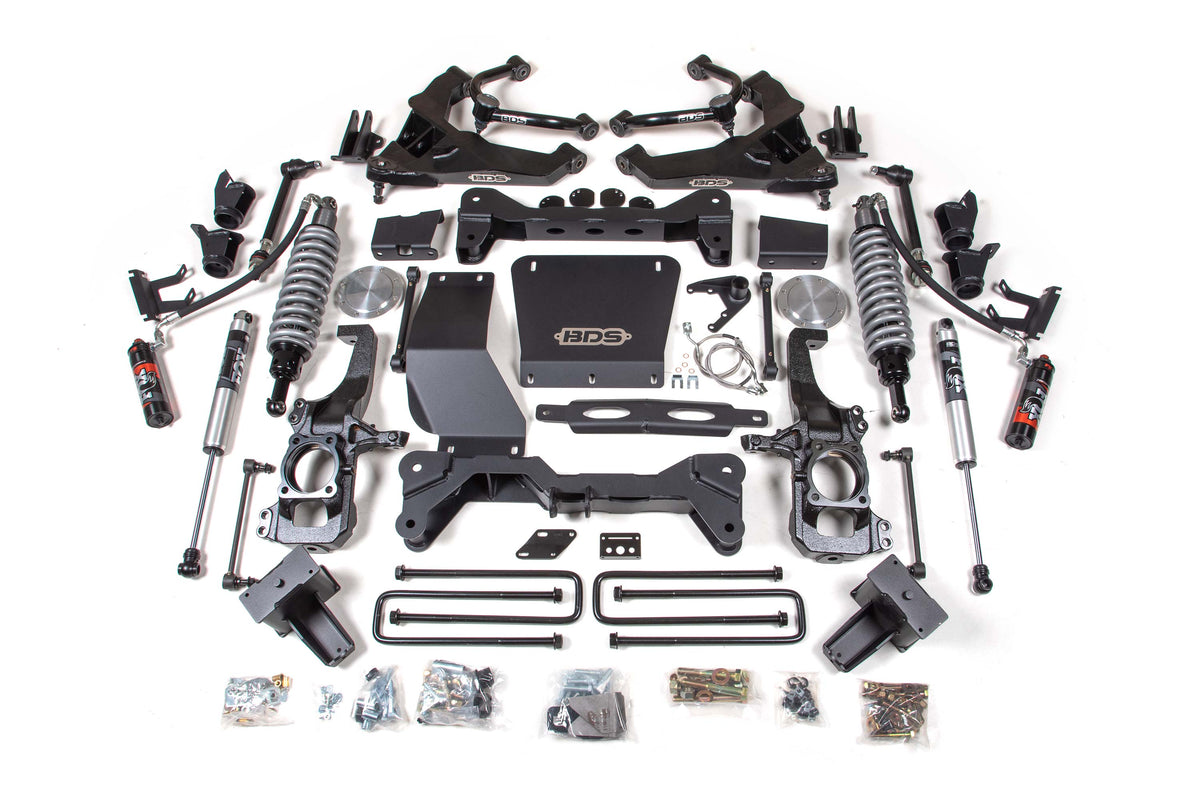 6.5 Inch Lift Kit | FOX 2.5 Coil-Over Conversion | Chevy Silverado or GMC Sierra 2500HD/3500HD (20-26) | Diesel - BDS...