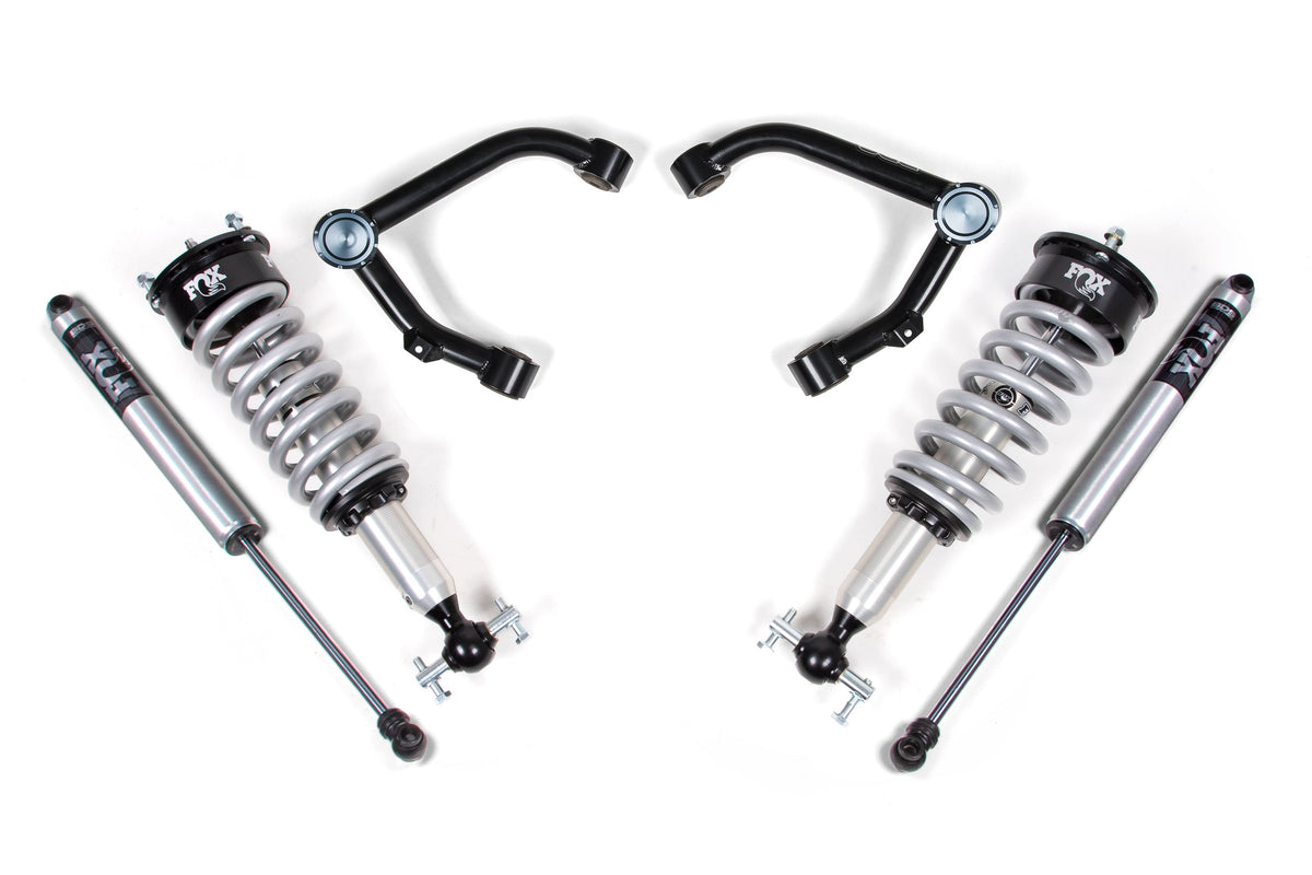 2 Inch Leveling Kit | FOX 2.0 Coilover | Chevy Silverado or GMC Sierra 1500 (07-18) 4WD - BDS Suspension BDS757FSL