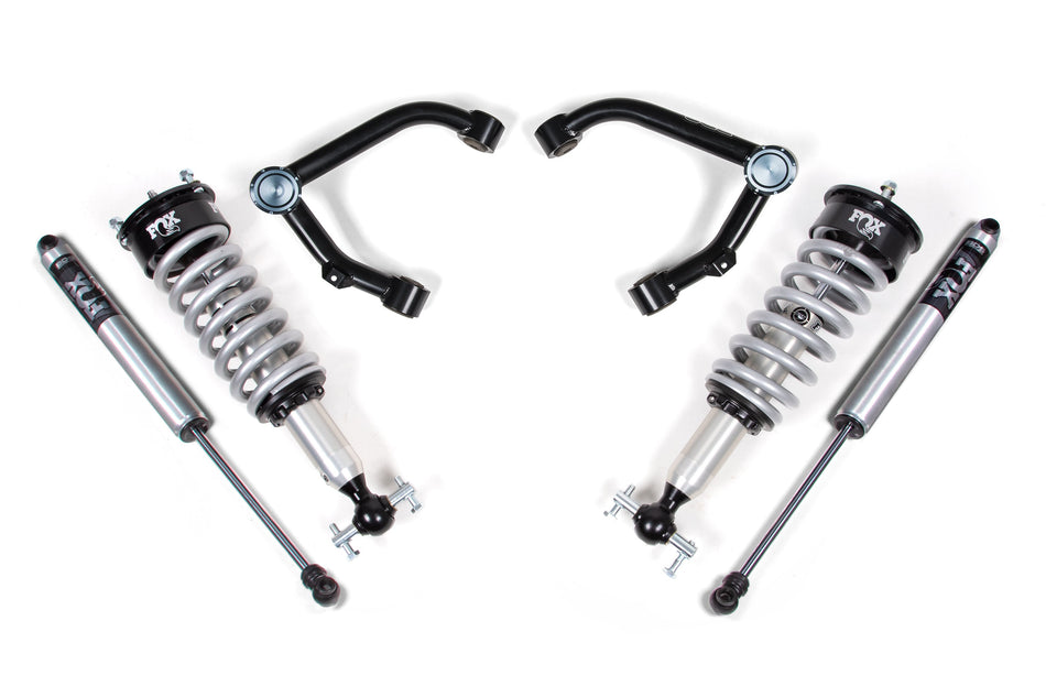 2 Inch Leveling Kit | FOX 2.0 Coilover | Chevy Silverado or GMC Sierra 1500 (07-18) 4WD - BDS Suspension BDS757FSL