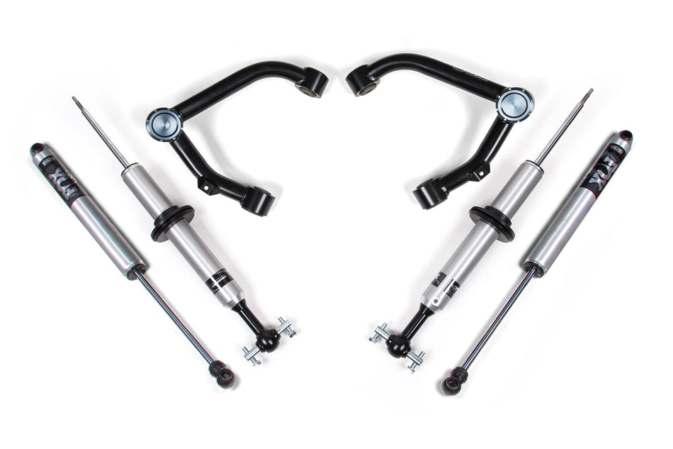 2 Inch Leveling Kit | FOX 2.0 Snap Ring Strut | Chevy Silverado or GMC Sierra 1500 (14-18) 4WD - BDS Suspension BDS757FSR