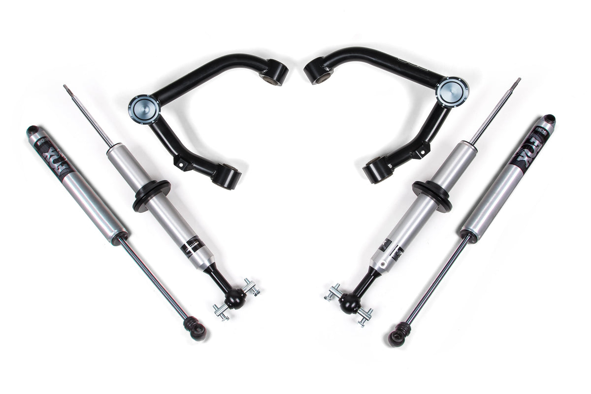 2 Inch Leveling Kit | FOX 2.0 Snap Ring Strut | Chevy Silverado or GMC Sierra 1500 (07-13) 4WD - BDS Suspension BDS759FSR