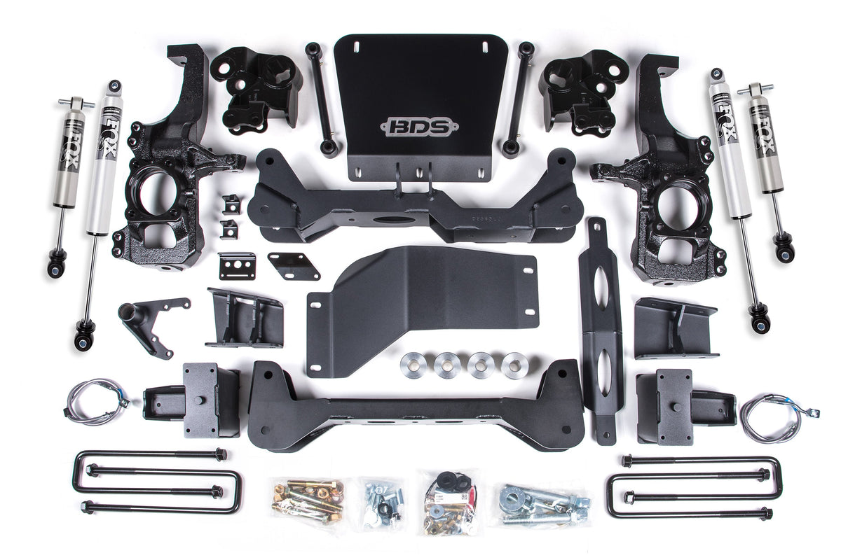 5 Inch Lift Kit | FOX 2.5 HTO Performance Series | Chevy Silverado or GMC Sierra 2500HD/3500HD (20-26) 4WD - BDS...