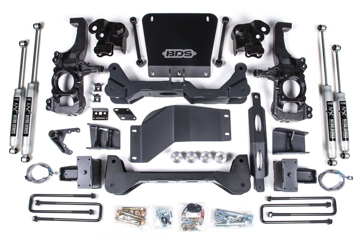 5 Inch Lift Kit | Chevy Silverado or GMC Sierra 2500HD/3500HD (20-26) 4WD - BDS Suspension BDS766FS