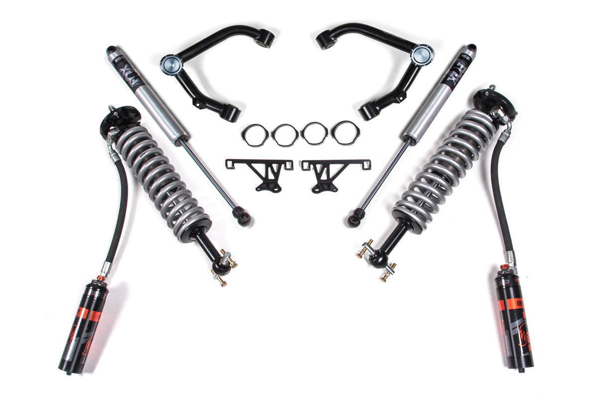 2 Inch Leveling Kit | FOX 2.5 Coilover | Chevy Silverado or GMC Sierra 1500 (07-18) 4WD - BDS Suspension BDS758FDSC