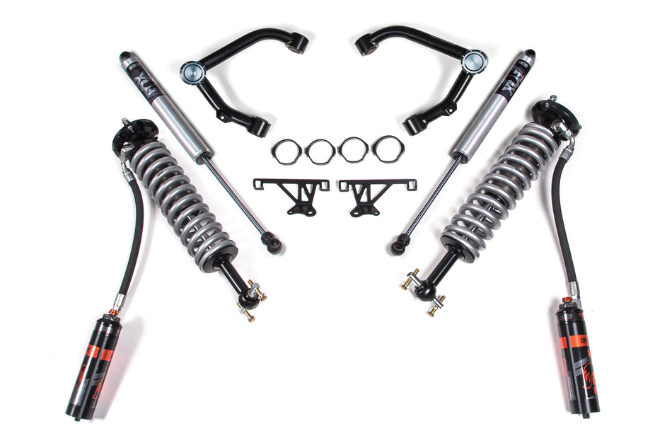 2 Inch Leveling Kit | FOX 2.5 Coilover | Chevy Silverado or GMC Sierra 1500 (07-18) 4WD - BDS Suspension BDS758FDSC