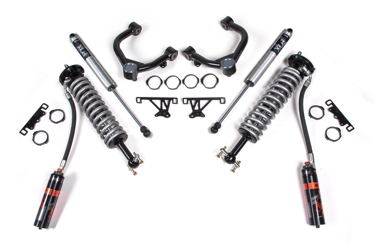 2 Inch Leveling Kit | FOX 2.5 Coilover | Chevy Silverado or GMC Sierra 1500 (19-26) 4WD - BDS Suspension BDS770FDSC