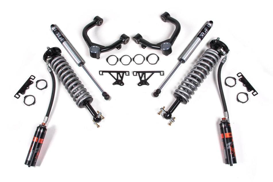 2 Inch Leveling Kit | FOX 2.5 Coilover | Chevy Silverado or GMC Sierra 1500 (19-26) 4WD - BDS Suspension BDS770FDSC