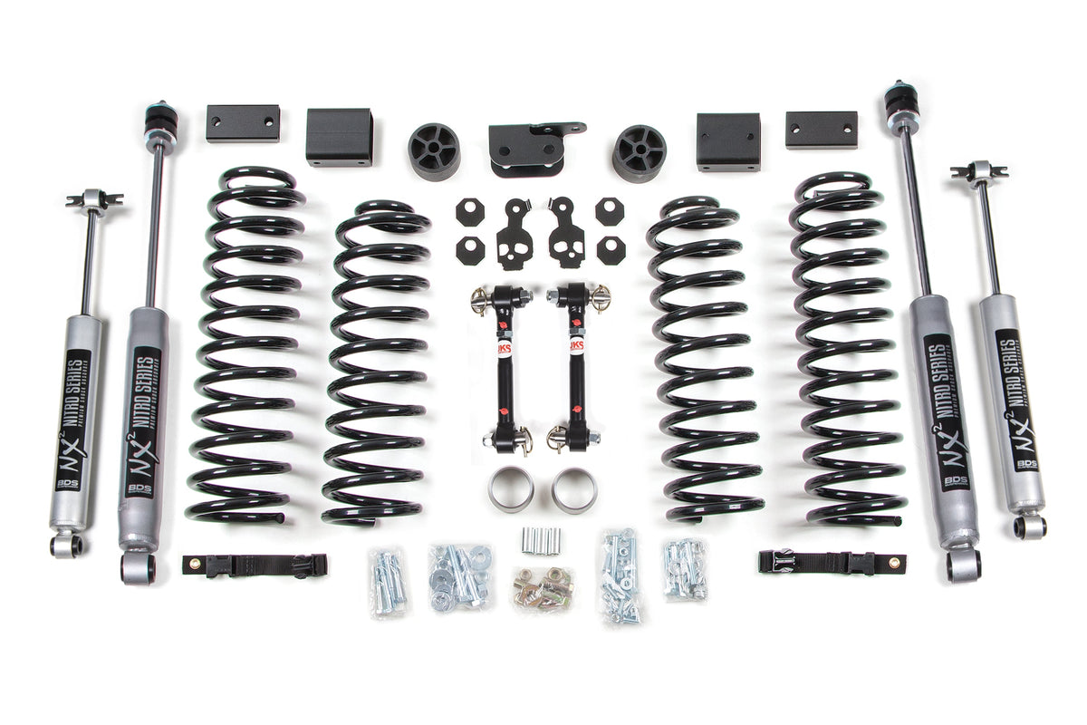 3 Inch Lift Kit | Jeep Wrangler JK (12-18) 2-Door - BDS Suspension BDS1415FPE