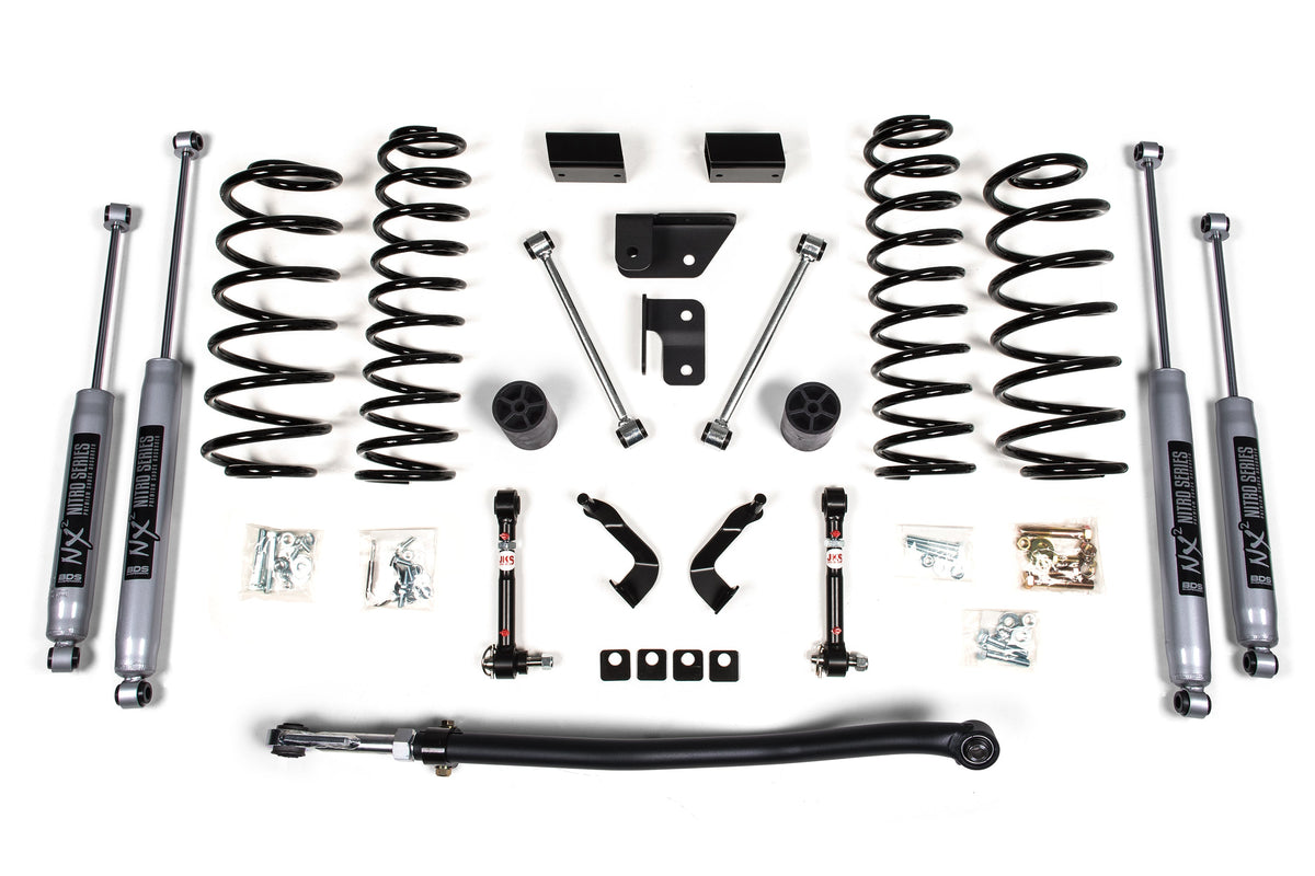 3 Inch Lift Kit | Jeep Wrangler JL (18-25) 2-Door - BDS Suspension BDS1438FS