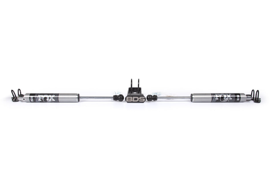 Dual Steering Stabilizer Kit w/ FOX 2.0 Performance Shocks | Jeep Wrangler JK (07-18) - BDS Suspension BDS2027DF