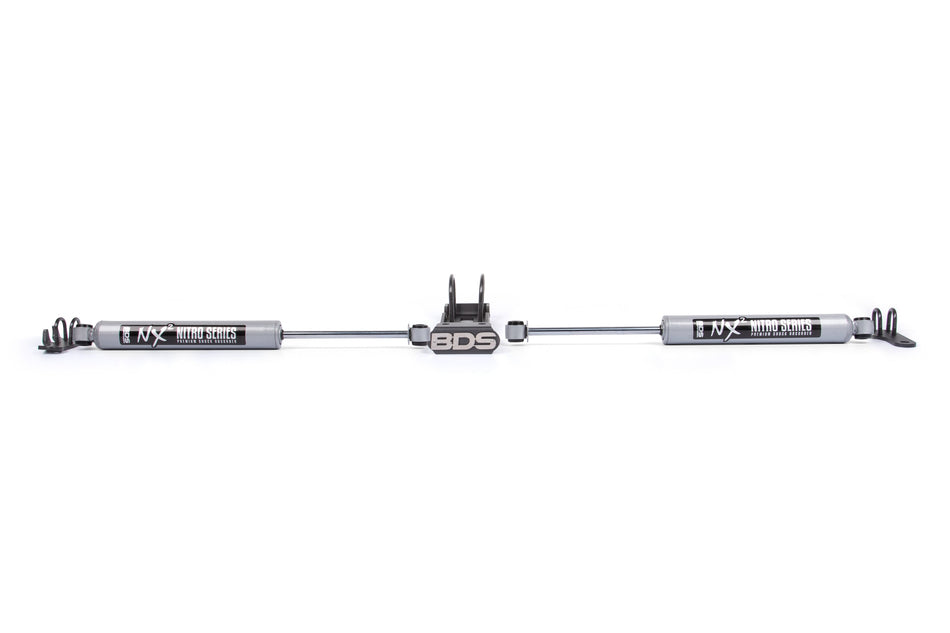 Dual Steering Stabilizer Kit w/ NX2 Shocks | Jeep Wrangler TJ (97-06), Cherokee XJ (84-01), Grand Cherokee ZJ (93-98) -...
