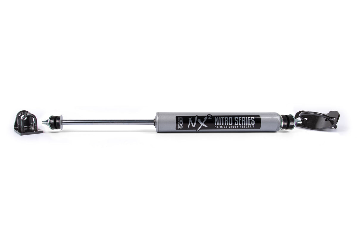 Single Steering Stabilizer Kit w/ NX2 Shock | Jeep CJ Series and M38A1 (41-86) - BDS Suspension BDS2029SH