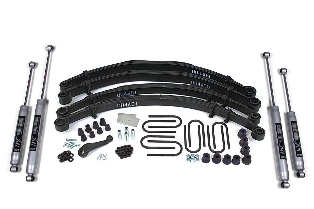 4 Inch Lift Kit | Jeep CJ5/CJ7 (82-86) - BDS Suspension BDS406FS