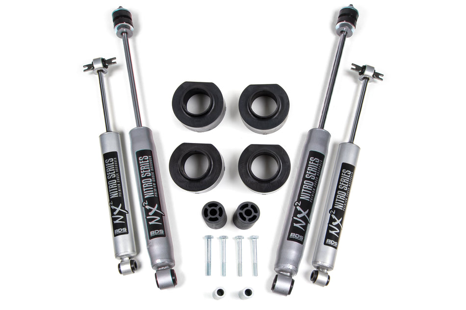 1.75 Inch Lift Kit | Jeep Wrangler TJ/LJ (97-06) - BDS Suspension BDS416FS