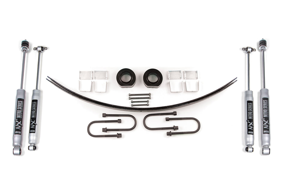 1.75 Inch Lift Kit | Jeep Cherokee XJ (84-01) - BDS Suspension BDS426FS