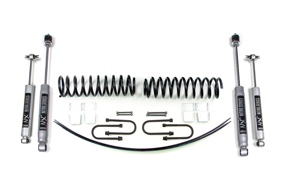 2 Inch Lift Kit | Jeep Cherokee XJ (84-01) - BDS Suspension BDS428FS