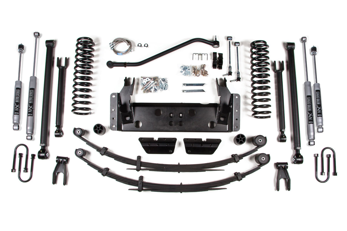 4.5 Inch Lift Kit | Long Arm | Jeep Cherokee XJ (84-01) - BDS Suspension BDS1427FS