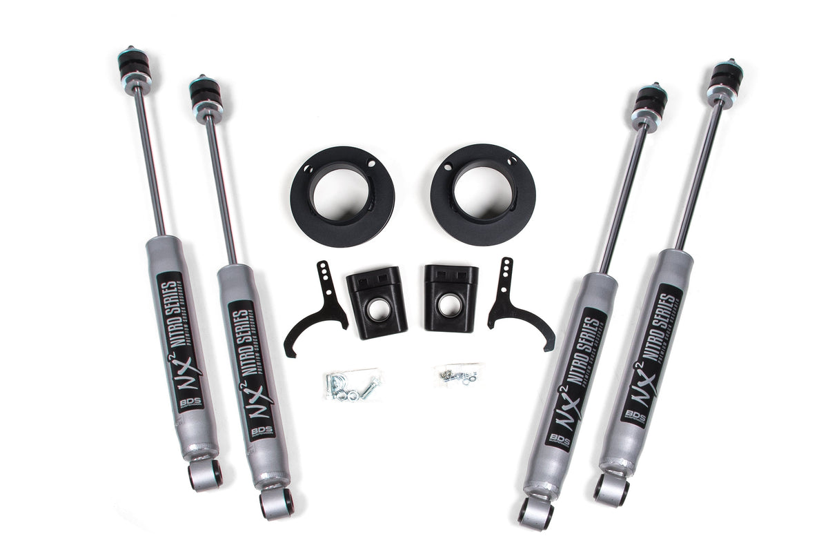 2 Inch Leveling Kit | Ram 2500 w/ Rear Air Ride (14-26) 4WD - BDS Suspension BDS1635FS