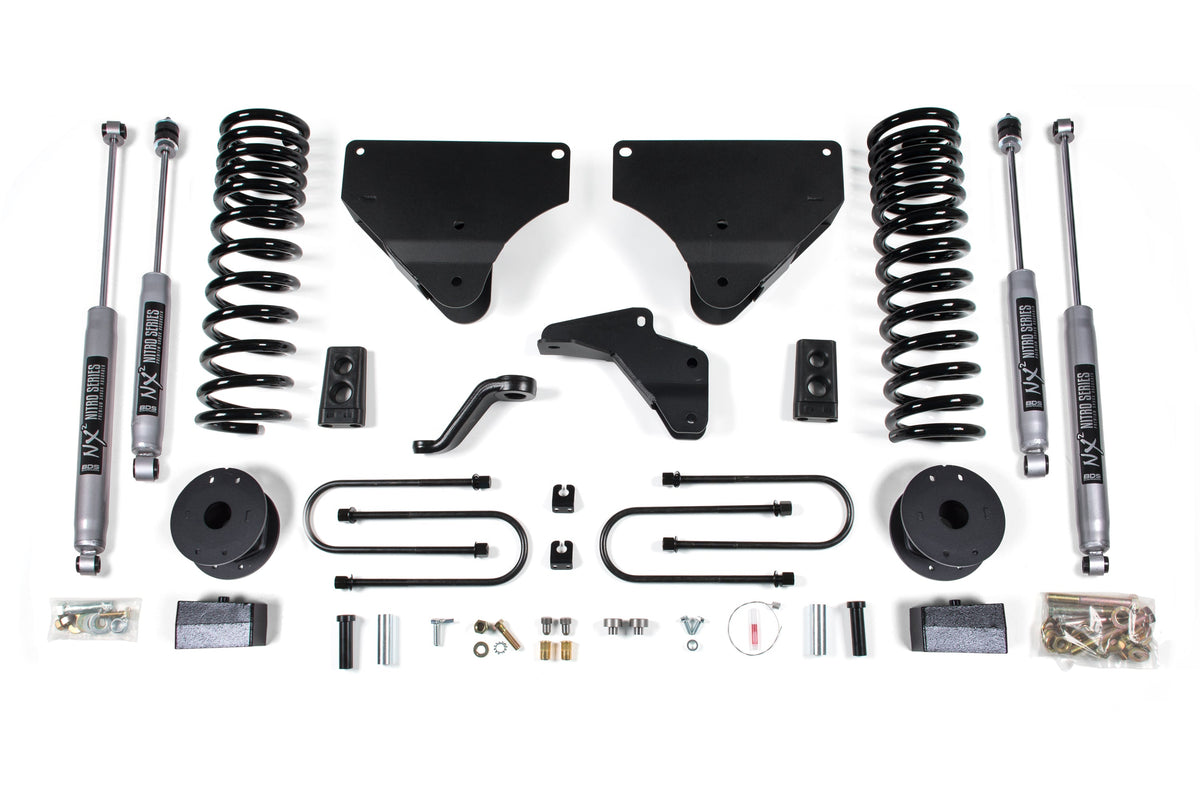 4 Inch Lift Kit | Ram 3500 w/ Rear Air Ride (13-18) 4WD | Diesel - BDS Suspension BDS1643FS