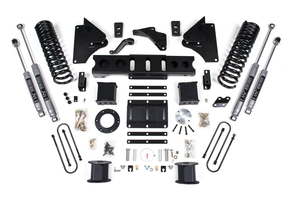 5.5 Inch Lift Kit | Ram 3500 w/ Rear Air Ride (13-18) 4WD | Gas - BDS Suspension BDS1651FS