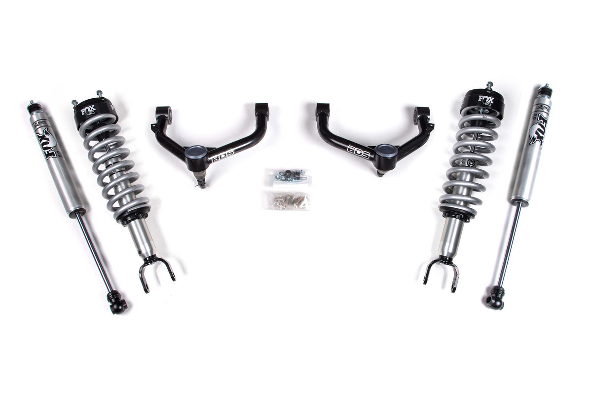 2 Inch Leveling Kit | FOX 2.0 Coilover | Ram 1500 (13-18) 4WD - BDS Suspension BDS1665FSL