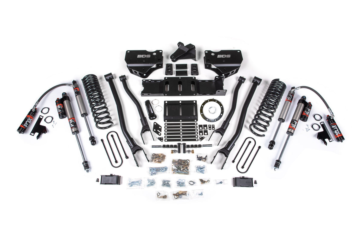 4 Inch Lift Kit w/ 4-Link | Ram 3500 (19-24) 4WD | Diesel - BDS Suspension BDS1671H