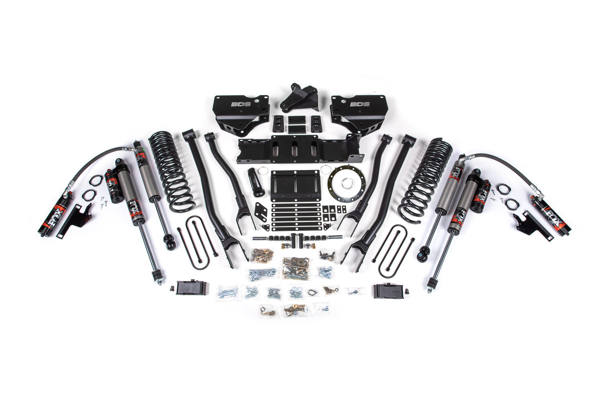 4 Inch Lift Kit w/ 4-Link | Ram 3500 (19-23) 4WD | Gas - BDS Suspension BDS1676FS