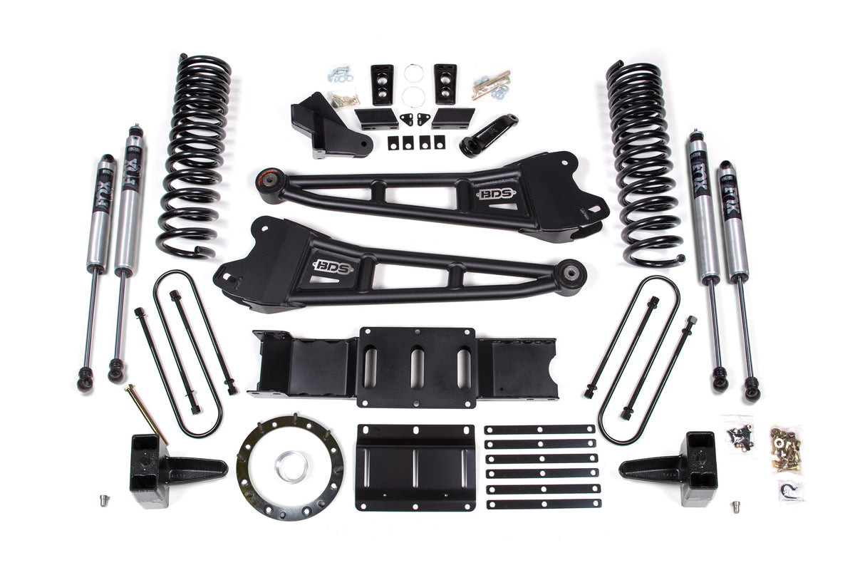 6 Inch Lift Kit w/ Radius Arm | Ram 3500 (19-24) 4WD | Diesel - BDS Suspension BDS1685FPE