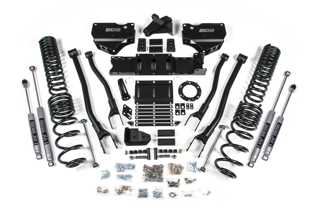 6 Inch Lift Kit w/ 4-Link | Ram 2500 (19-24) 4WD | Diesel - BDS Suspension BDS1688FPE