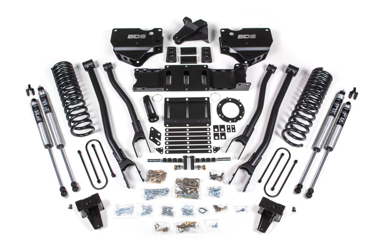 6 Inch Lift Kit w/ 4-Link | Ram 3500 (19-24) 4WD | Diesel - BDS Suspension BDS1692FS