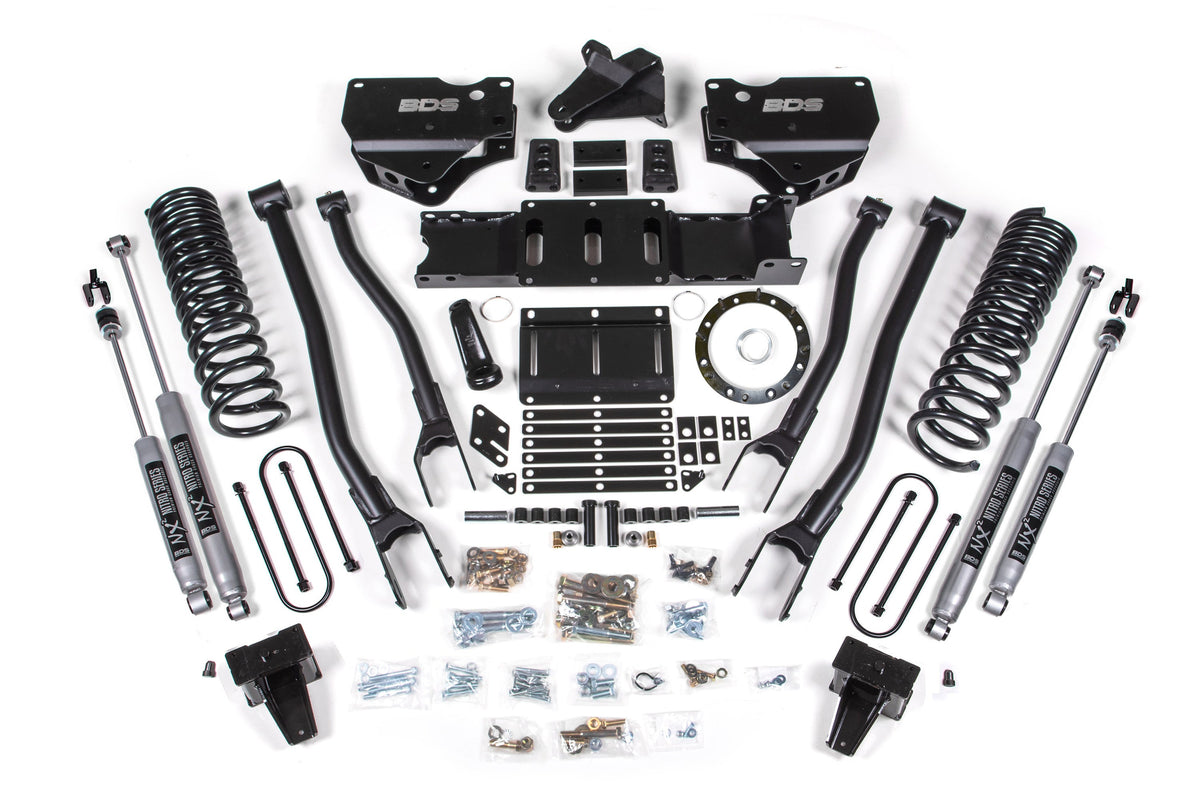 6 Inch Lift Kit w/ 4-Link | Ram 3500 (19-24) 4WD | Diesel - BDS Suspension BDS1693FPE