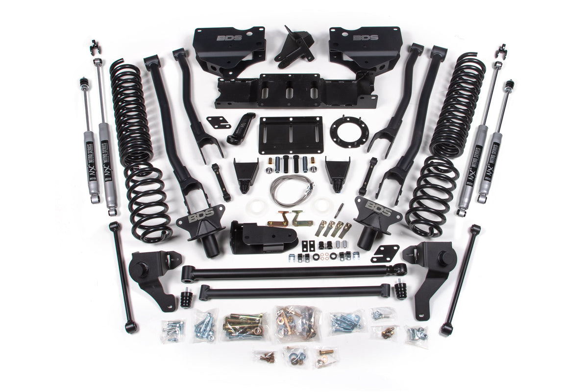 8 Inch Lift Kit w/ 4-Link | Ram 2500 (19-24) 4WD | Diesel - BDS Suspension BDS1727FS