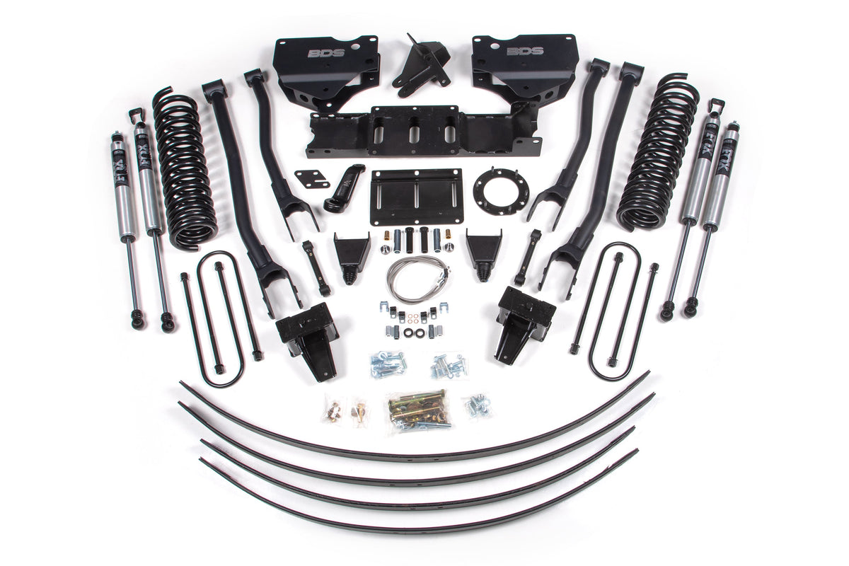 8 Inch Lift Kit w/ 4-Link | Ram 3500 (19-24) 4WD | Diesel - BDS Suspension BDS1731FS