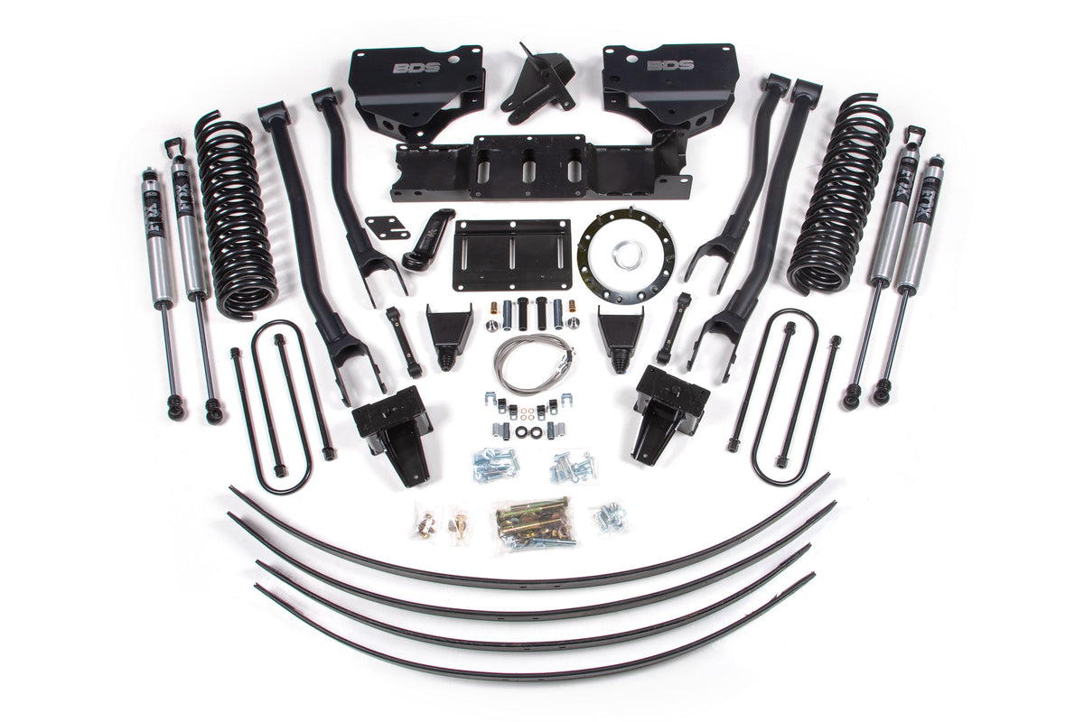 8 Inch Lift Kit w/ 4-Link | Ram 3500 (19-24) 4WD | Diesel - BDS Suspension BDS1731H