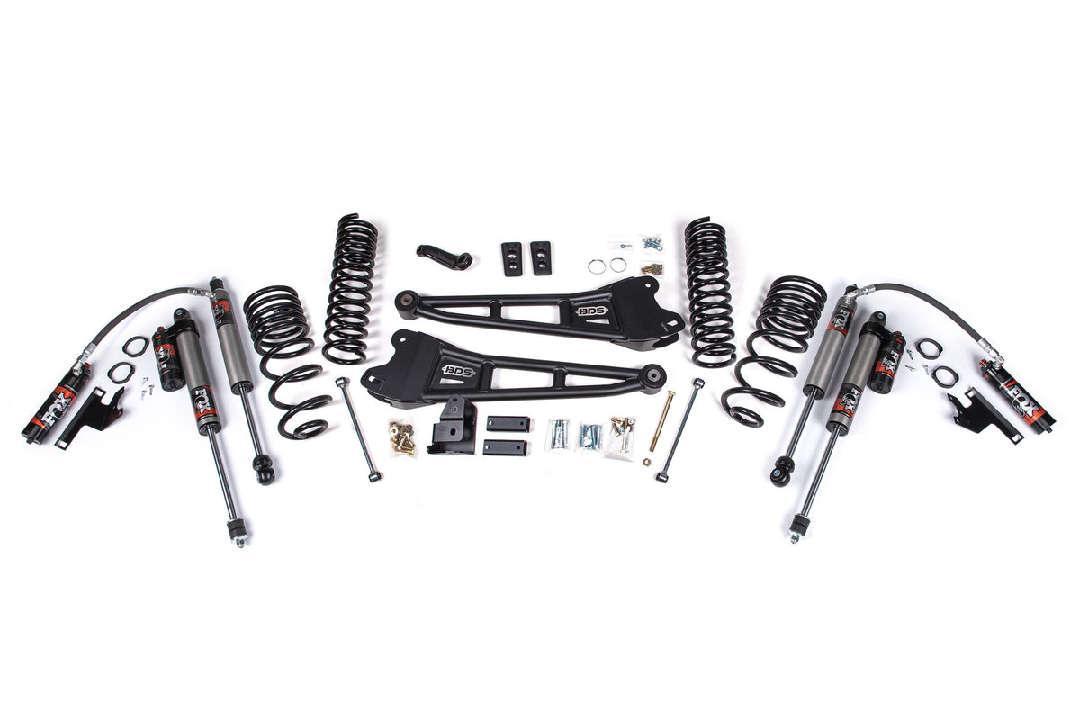 4 Inch Lift Kit w/ Radius Arm | Ram 2500 (14-18) 4WD | Diesel - BDS Suspension BDS1762FS