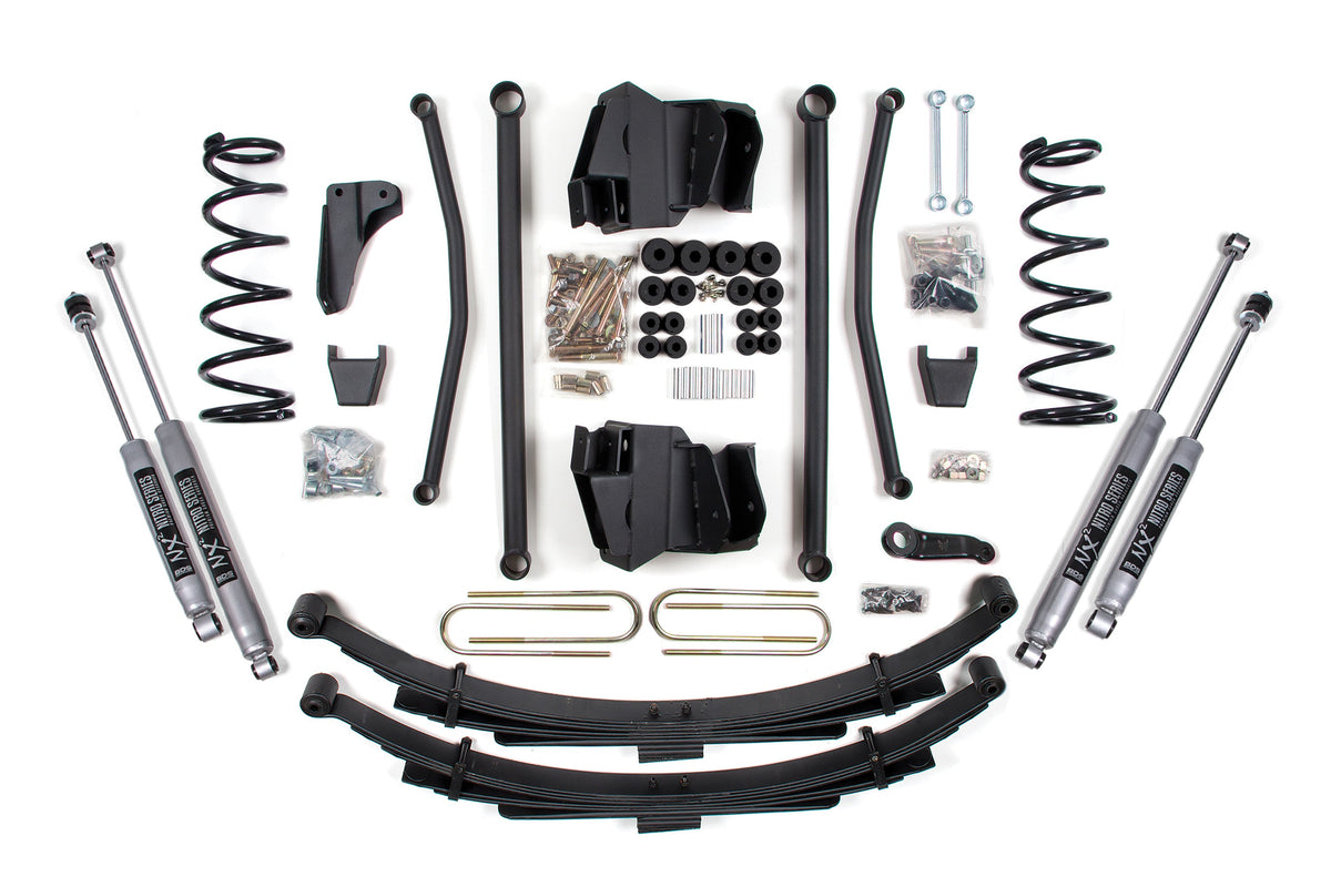 4 Inch Lift Kit | Long Arm | Dodge Ram 2500 Power Wagon (2008) 4WD | Gas - BDS Suspension BDS1769H