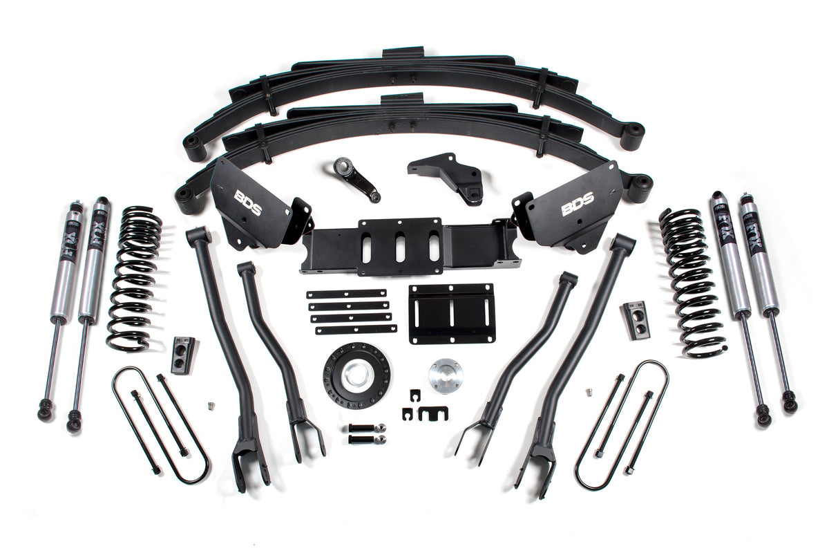 6 Inch Lift Kit w/ 4-Link | Ram 3500 (13-18) 4WD | Diesel - BDS Suspension BDS1618FS