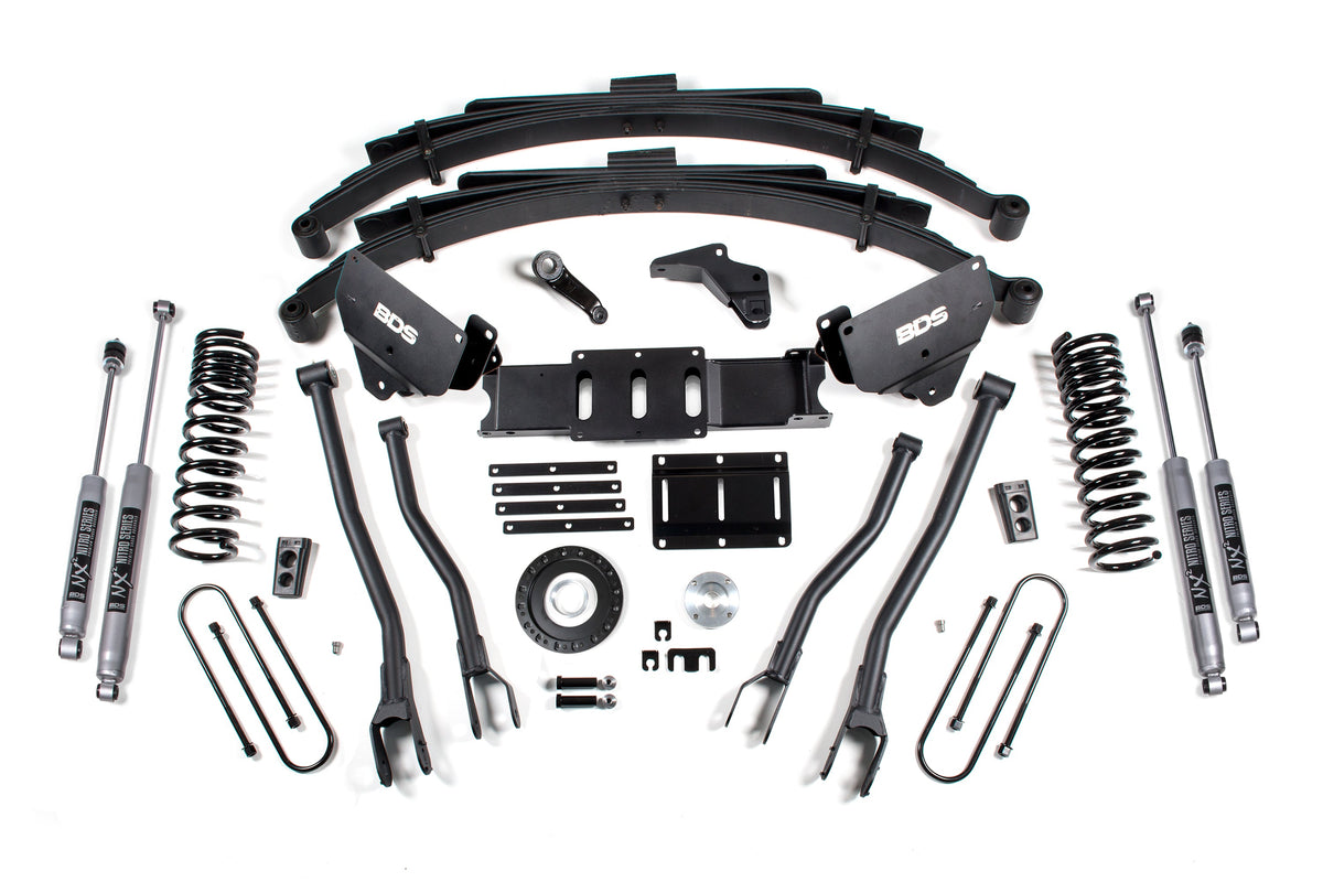 6 Inch Lift Kit w/ 4-Link | Ram 3500 (13-18) 4WD | Diesel - BDS Suspension BDS1618H