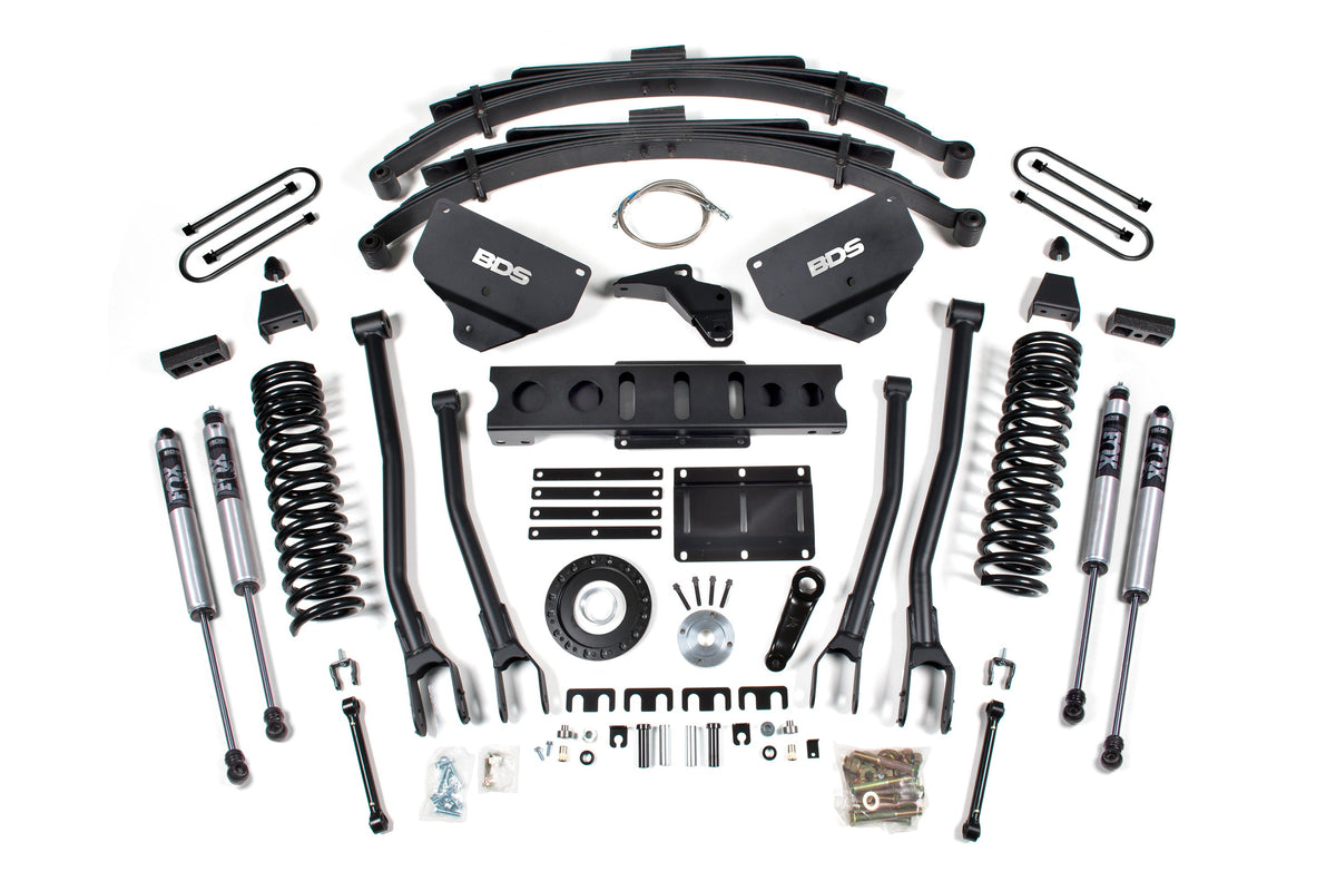 8 Inch Lift Kit w/ 4-Link | Ram 3500 (13-18) 4WD | Diesel - BDS Suspension BDS1790H