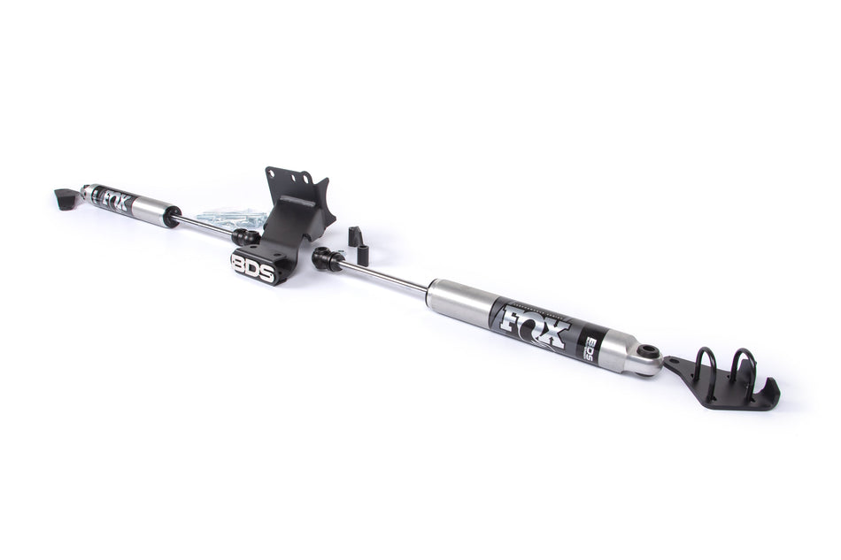 Dual Steering Stabilizer Kit w/ FOX 2.0 Performance Shocks | T-Style Steering | Ram 2500 (19-26) and 3500 (19-24) 4WD -...