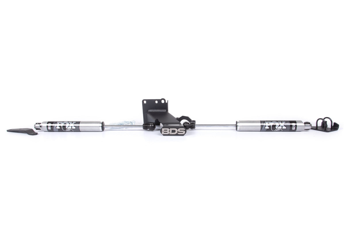 Dual Steering Stabilizer Kit w/ FOX 2.0 Performance Shocks | T-Style Steering | Ram 2500 (14-18) and 3500 (13-18) 4WD -...