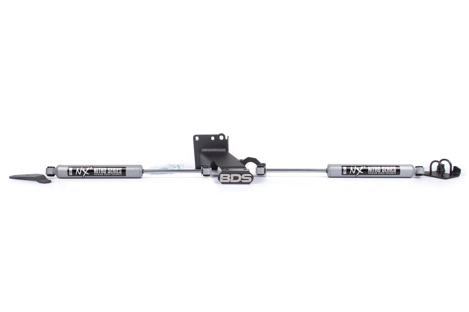 Dual Steering Stabilizer Kit w/ NX2 Shocks | T-Style Steering | Ram 2500 (19-26) and 3500 (19-24) 4WD - BDS Suspension...
