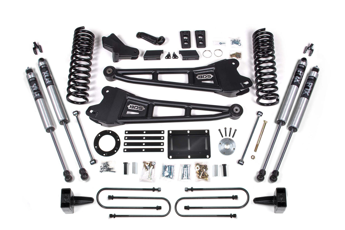 5.5 Inch Lift Kit w/ Radius Arm | Ram 3500 (13-18) 4WD | Gas - BDS Suspension BDS2105FS