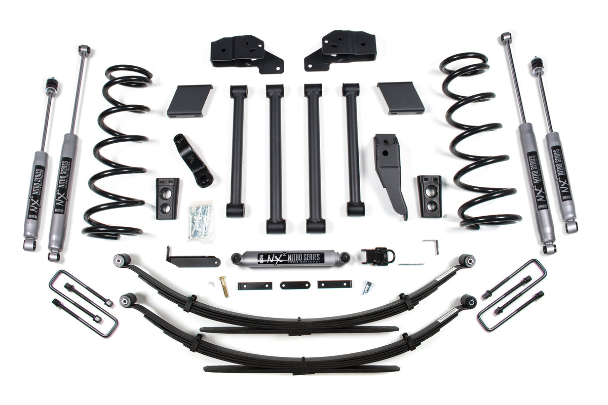 4.5 Inch Lift Kit | Dodge Ram 2500/3500 (94-99) 4WD - BDS Suspension BDS212H