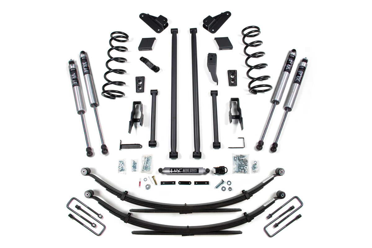 4.5 Inch Lift Kit | Long Arm Conversion | Dodge Ram 2500/3500 (94-99) 4WD - BDS Suspension BDS214FS