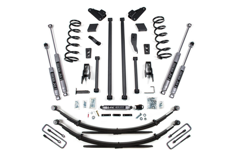 5 Inch Lift Kit | Long Arm Conversion | Dodge Ram 2500/3500 (00-02) 4WD - BDS Suspension BDS220H