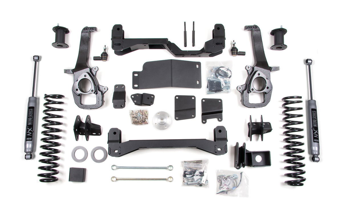 4 Inch Lift Kit | Dodge Ram 1500 (09-11) 4WD - BDS Suspension BDS1750FS