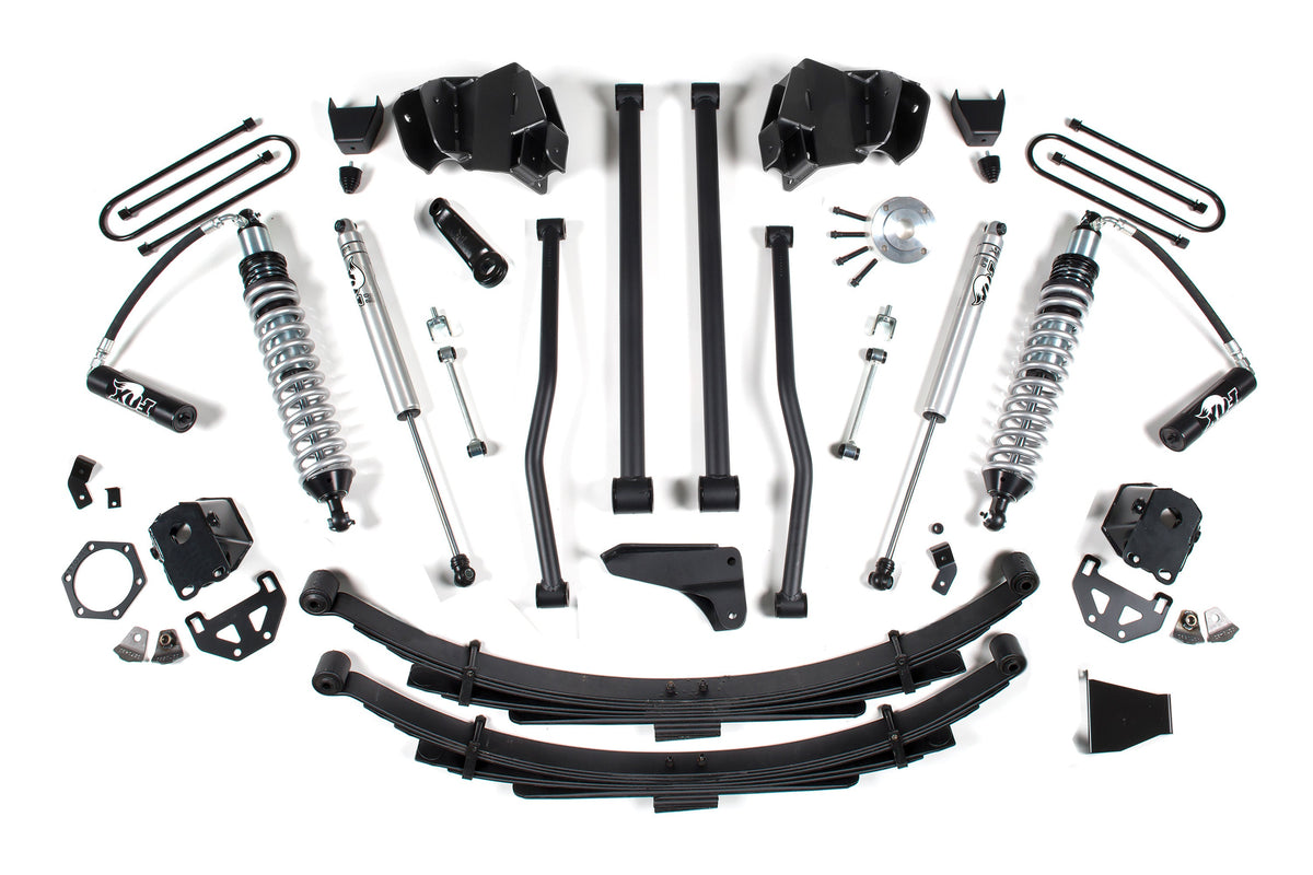 8 Inch Lift Kit | Long Arm & FOX 2.5 Coil-Over Conversion | Dodge Ram 2500 (09-13) 4WD | Diesel - BDS Suspension BDS632F