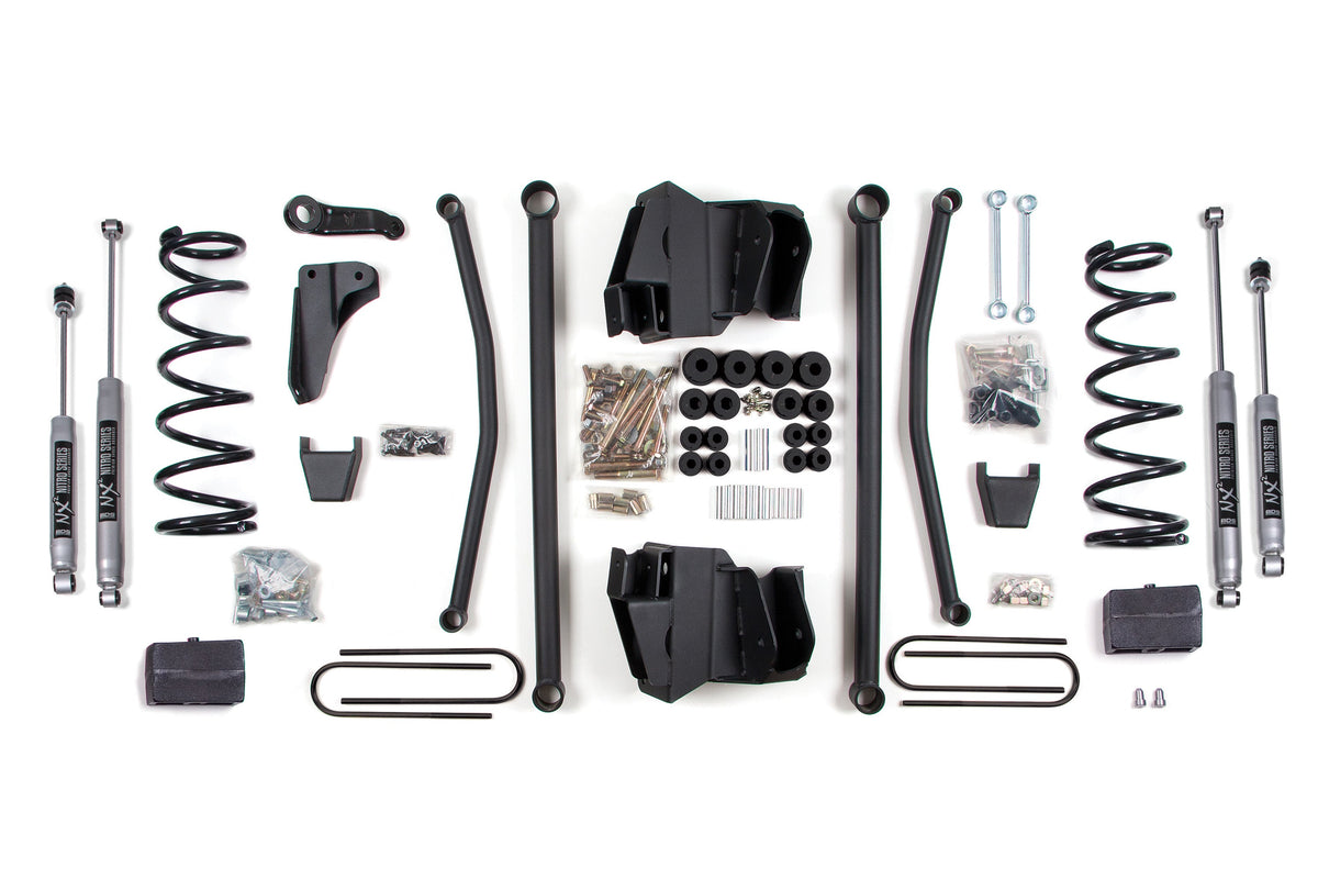 4 Inch Lift Kit | Long Arm | Dodge Ram 2500 Power Wagon (2008) 4WD | Gas - BDS Suspension BDS1768FS